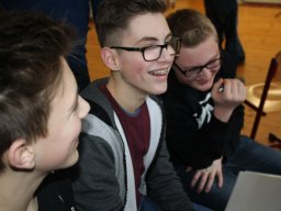 13 Mit Spass bei der Arbeit